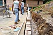DIY Retaining Wall Failure & Rebuild [ANGLE 2 - CONSTRUCTION]