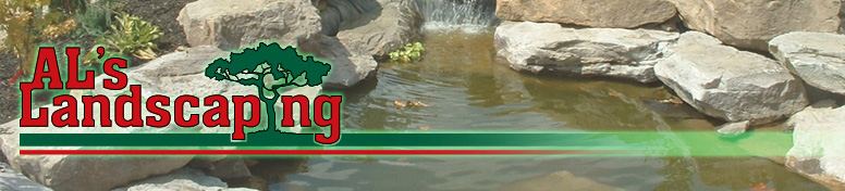 Al's Landscaping: Stone Pond & Fountain Installation